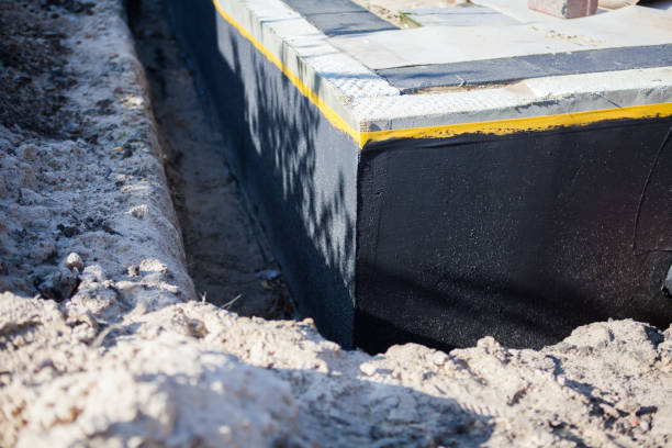 Residential Waterproofing installation at a Canisteo, NY home by SJ Waterproofing Pros